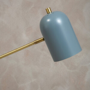 Newton Grey Shade Desk Lamp