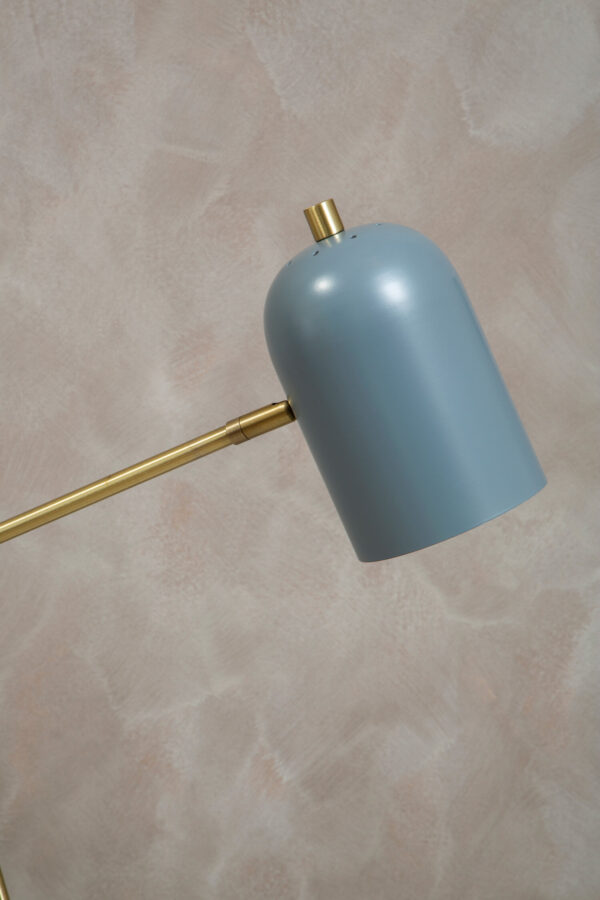 Newton Grey Shade Desk Lamp