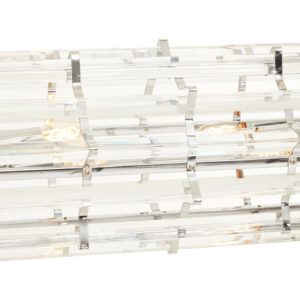 Karli Chrome Eight Bulb Pendant Light