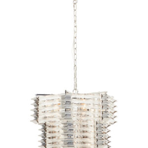 Karli 3 Tier Glass Statement Pendant Light