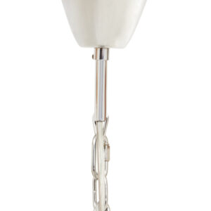Karli Glass And Chrome Finish Prism Light With Fifteen Bulbs