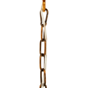 Karlo Metal Brass Finish Pendant Light With Four Bulbs