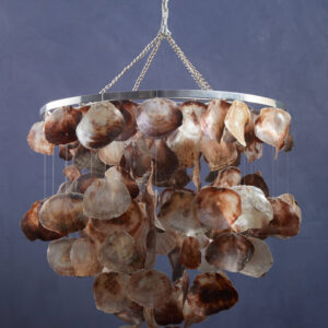 Palu Natural Shell Abstract Pendant Shade