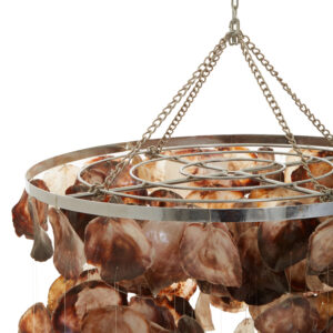 Palu Natural Shell Abstract Pendant Shade