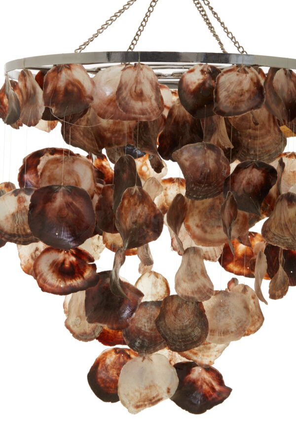 Palu Natural Shell Abstract Pendant Shade