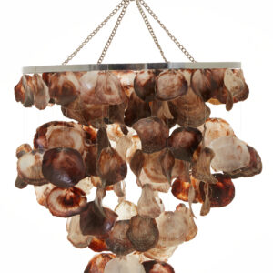 Palu Natural Shell Abstract Pendant Shade