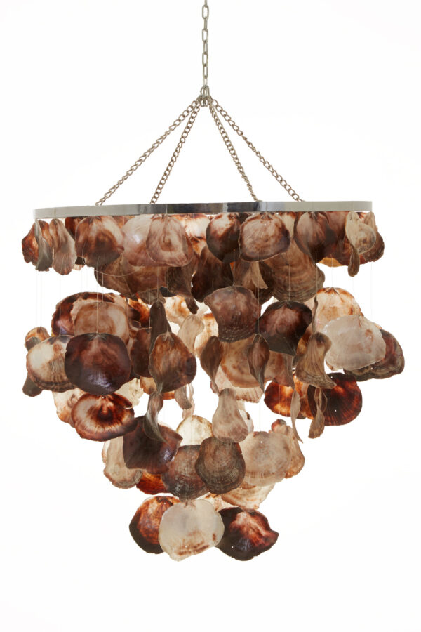 Palu Natural Shell Abstract Pendant Shade
