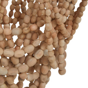 Lapiz Wooden Beads Chandelier