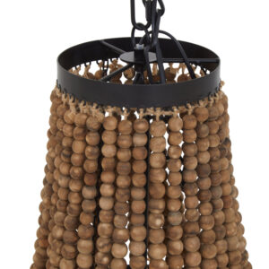 Lapiz Wooden Beads Large Chandelier