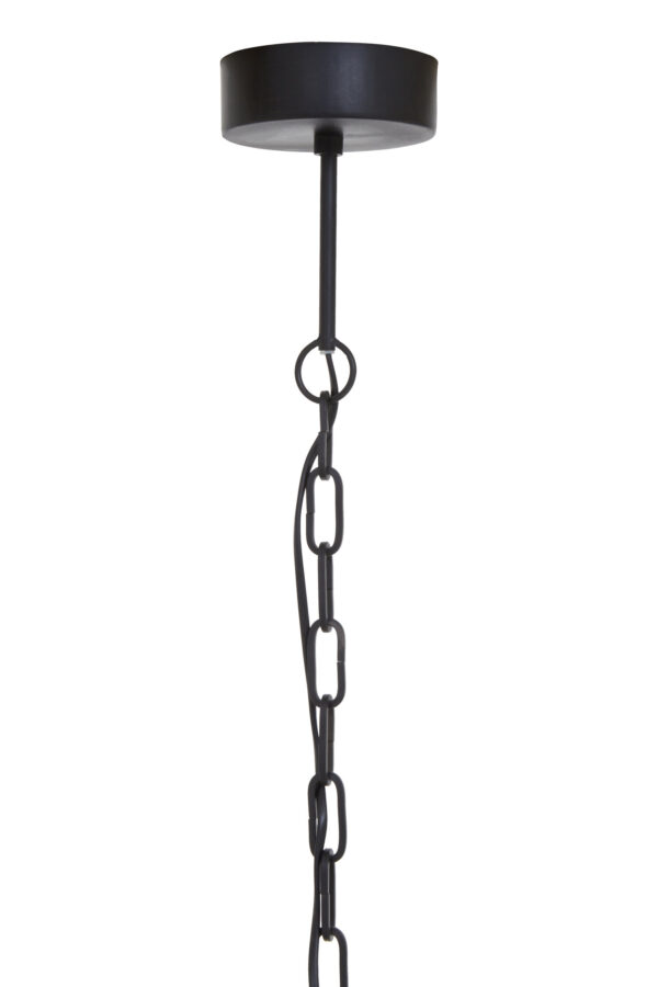 Lapiz Wooden Beads Large Chandelier