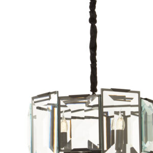 Babylon Black 6 Light Chandelier