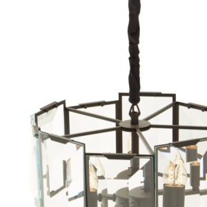 Babylon Black 6 Light Chandelier
