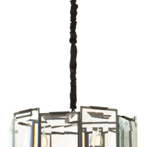 Babylon Black 6 Light Chandelier