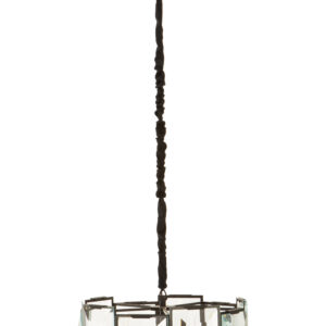 Babylon Black 6 Light Chandelier