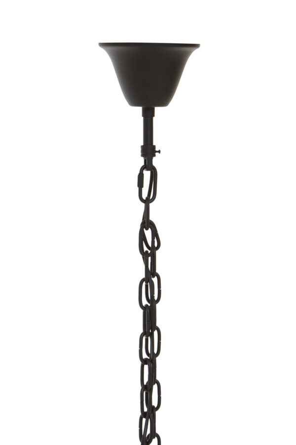 Babylon Black Small 6 Light Chandelier