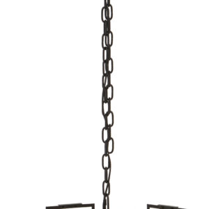 Babylon Black Small 6 Light Chandelier