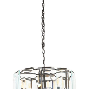 Babylon Black Medium 6 Light Chandelier