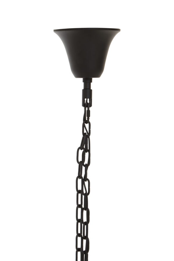 Babylon Large Black 12 Light Chandelier