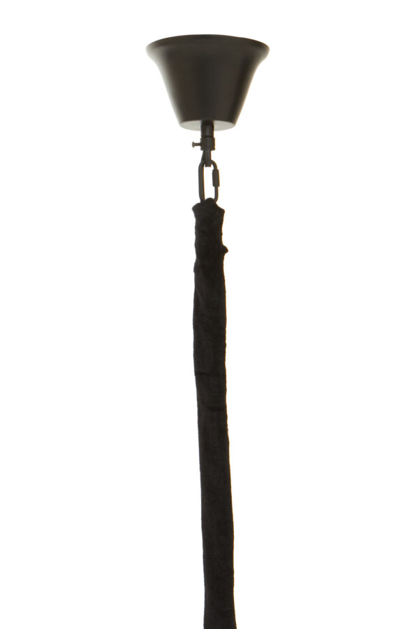 Babylon Black  Crystal 6 Light Pendant Light