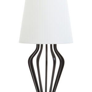 Zada Black And White Table Lamp
