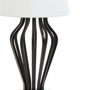 Zada Black And White Table Lamp