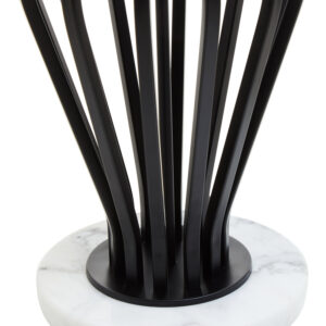 Zada Black And White Table Lamp