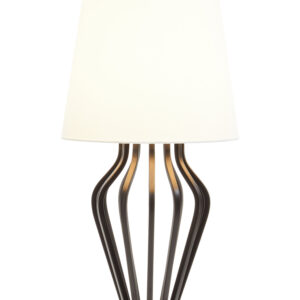 Zada Black And White Table Lamp