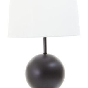 Zena Black Sphere Table Lamp