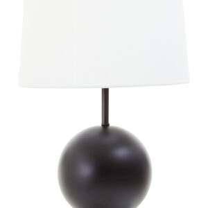 Zena Black Sphere Table Lamp