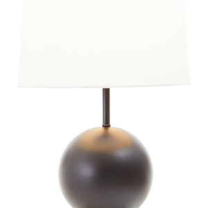Zena Black Sphere Table Lamp
