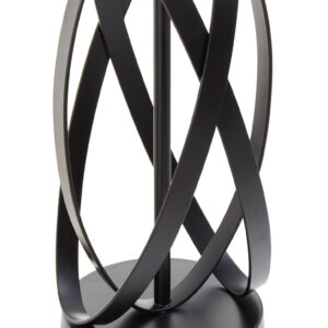 Zaina Black Cross Table Lamp