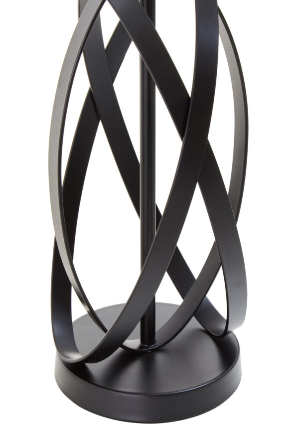 Zaina Black Cross Table Lamp