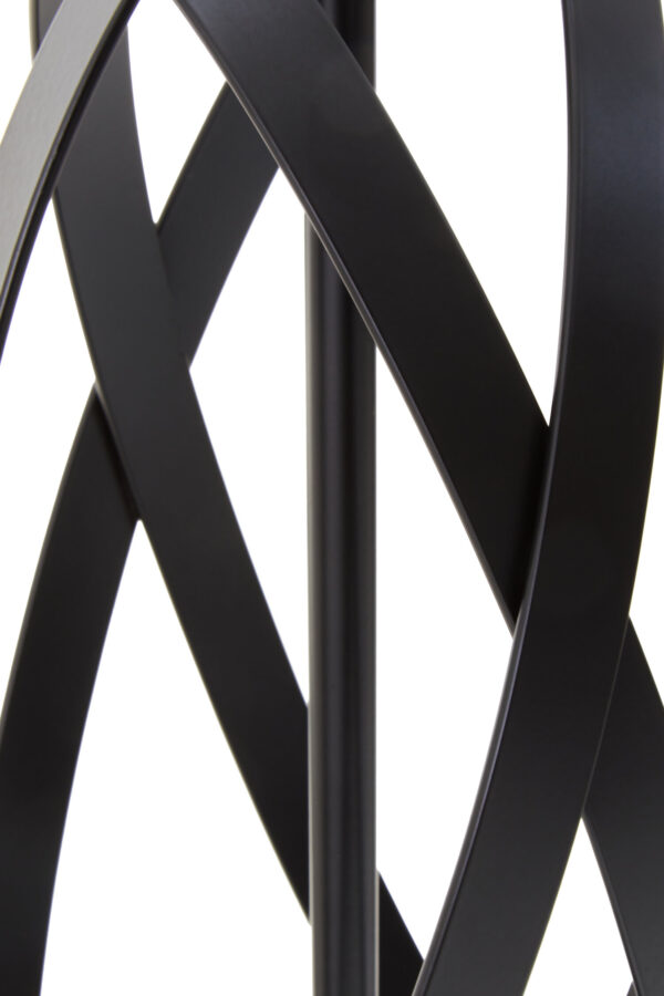 Zaina Black Cross Table Lamp