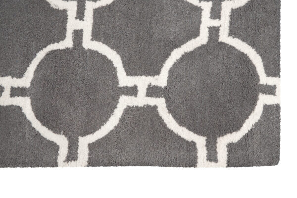 Bosie Kensington Grey & White rug