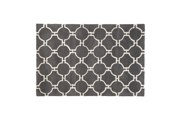 Bosie Kensington Grey & White rug