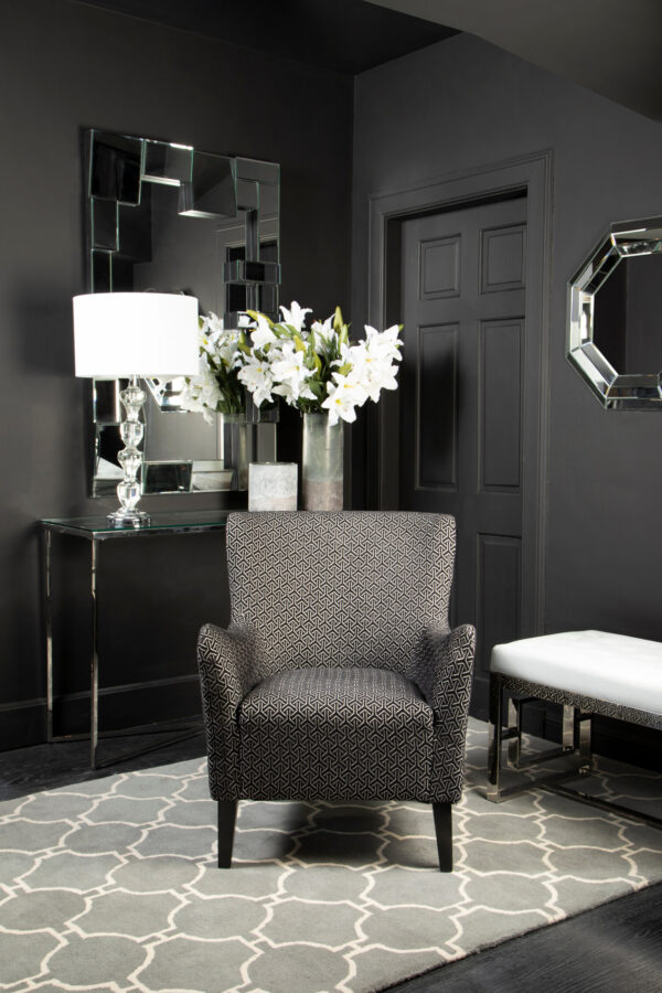 Bosie Kensington Townhouse Large Grey Hand Woven Rug