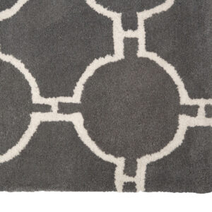 Bosie Kensington Townhouse Large Grey Hand Woven Rug