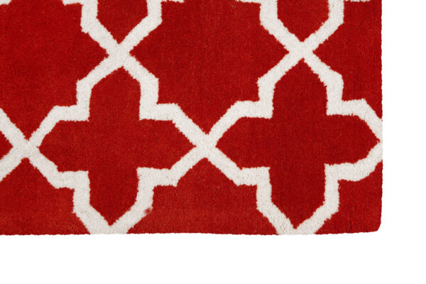 Bosie Kensington Townhouse Small Orange Hand Woven Rug