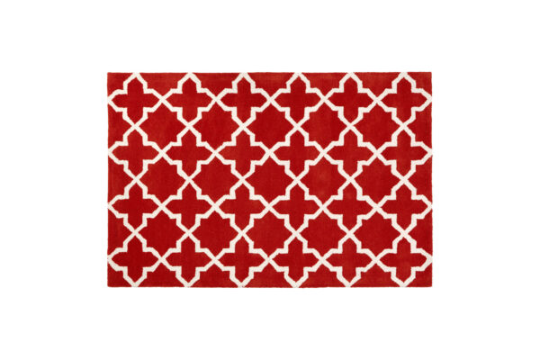 Bosie Kensington Townhouse Small Orange Hand Woven Rug