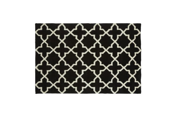 Bosie Hampstead Black and White Rug