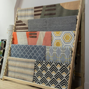 Bosie Oslo Grey White and Green Rug