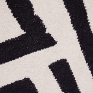 Bosie Villon Black and White Rug