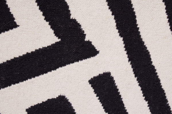 Bosie Villon Black and White Rug