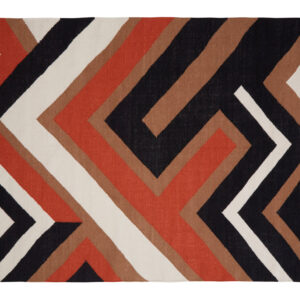 Bosie Villon Zig Zag Pattern Rug