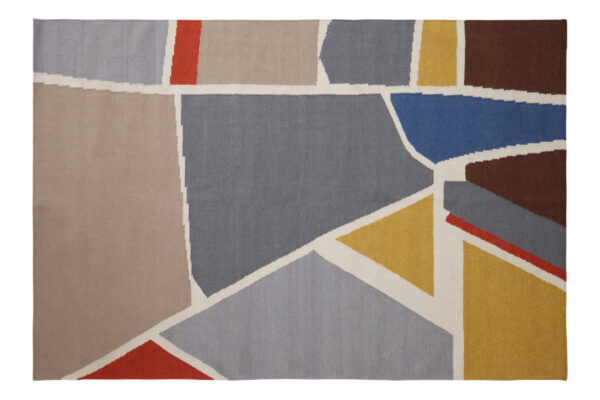 Bosie Villon Abstract Art Rug