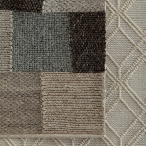 Bosie Jango Small Grid Design Rug