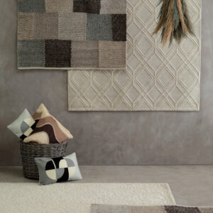 Bosie Jango Small Geometric Iovry Rug