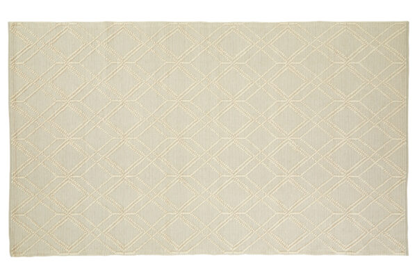 Bosie Jango Large Geometric Ivory Rug