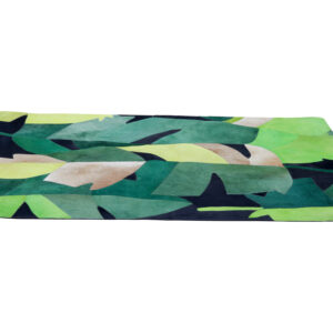 Bosie Safira Large Botanical Hair on Leather Rug