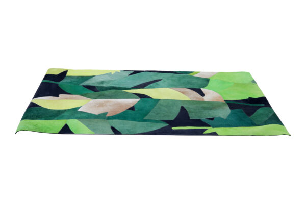 Bosie Safira Large Botanical Hair on Leather Rug